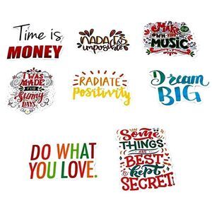 NWT Wool + Pepper Co. Motivational / Inspirational Quote Sticker Pack (8qty)